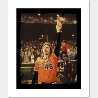 Mike Flanagan in Baltimore Orioles, 1979 Posters and Art